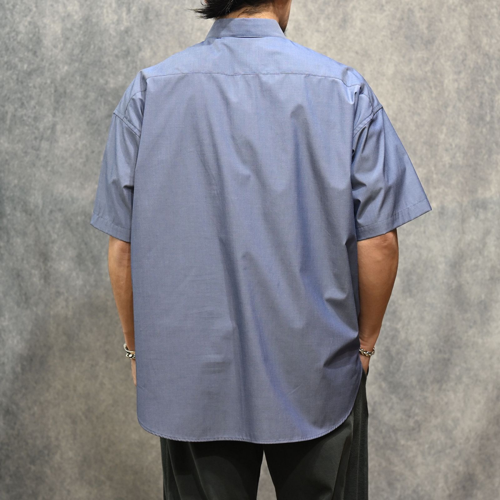 HALF SLEEVE SHIRT （NAVY / ネイビー）｜半袖プルオーバー シャツ｜2261-SH54-102-S