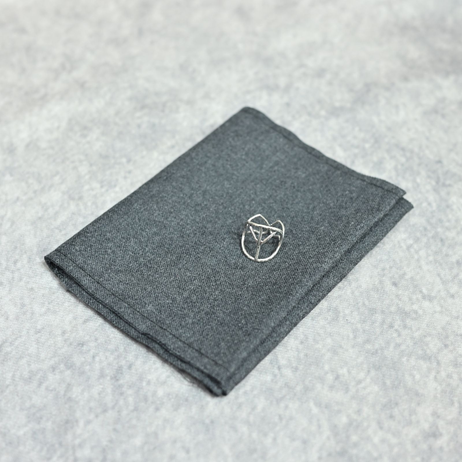 2WAY SCARF RING W / BANDANA （SILVER）｜スカーフリング / バンダナ （シルバー）｜BFA-P-011-4357-0032-0900