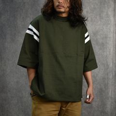 VINTAGE TYPE FOOT BALL TEE (OLIVE) / ヴィンテージタイプ フットボールTシャツ