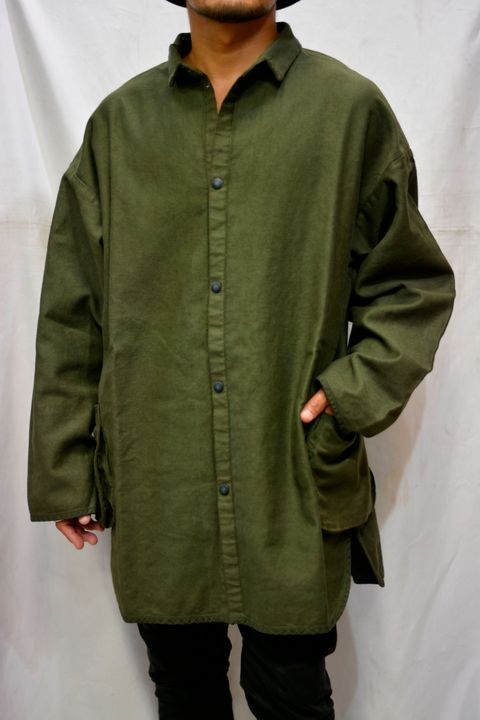 "MOLESKIN SHIRT JACKET