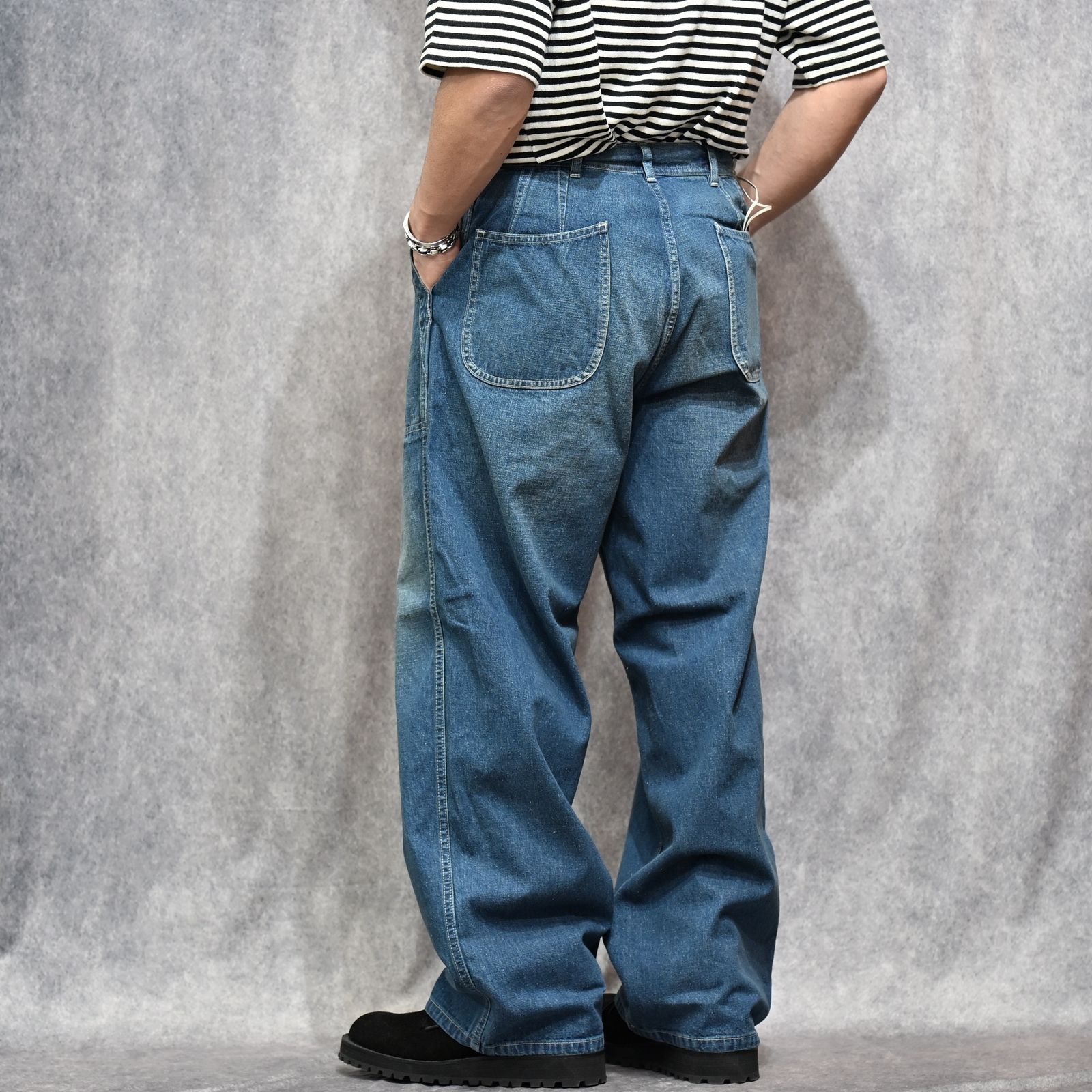 USN DENIM TROUSERS （USD） / USネイビー デニムトラウザー （インディゴ） 2026SS-PT4-YT