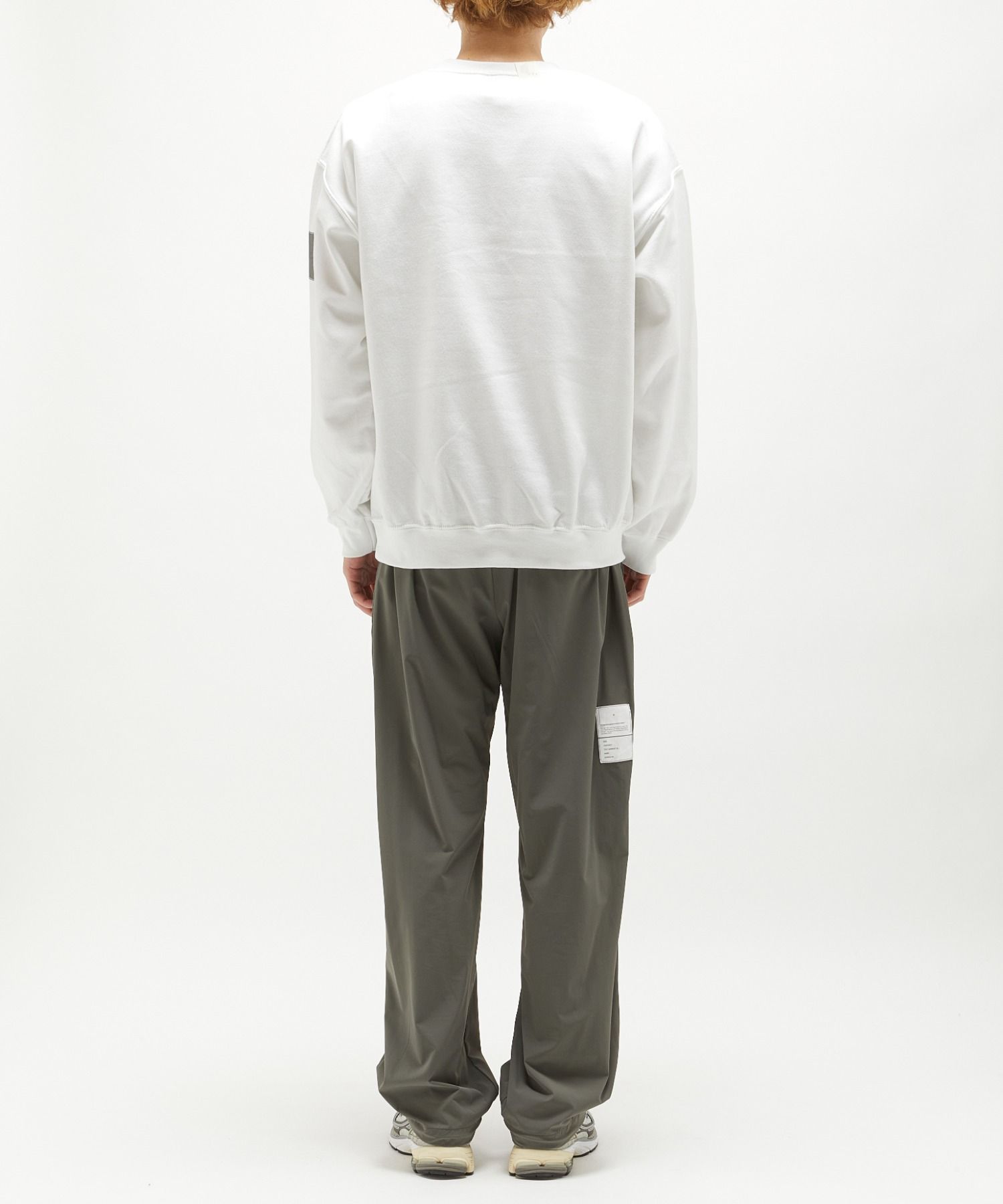 エヌハリウッド スウェット24SS CREW NECK Beige 38 N.HOOLYWOOD - CREWNECK SWEARTSHIRT （BEIGE）裏毛トレーナー