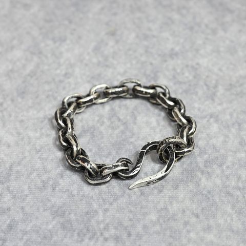 FORGED CHAIN BRACE｜ SILVERS 純銀