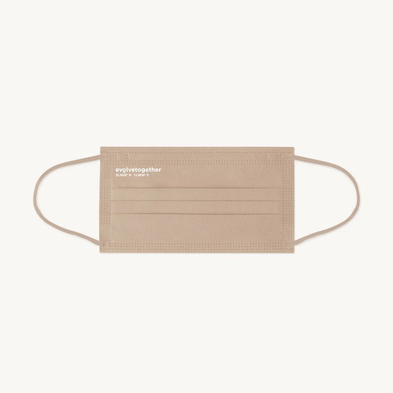 7 face masks (khaki)
