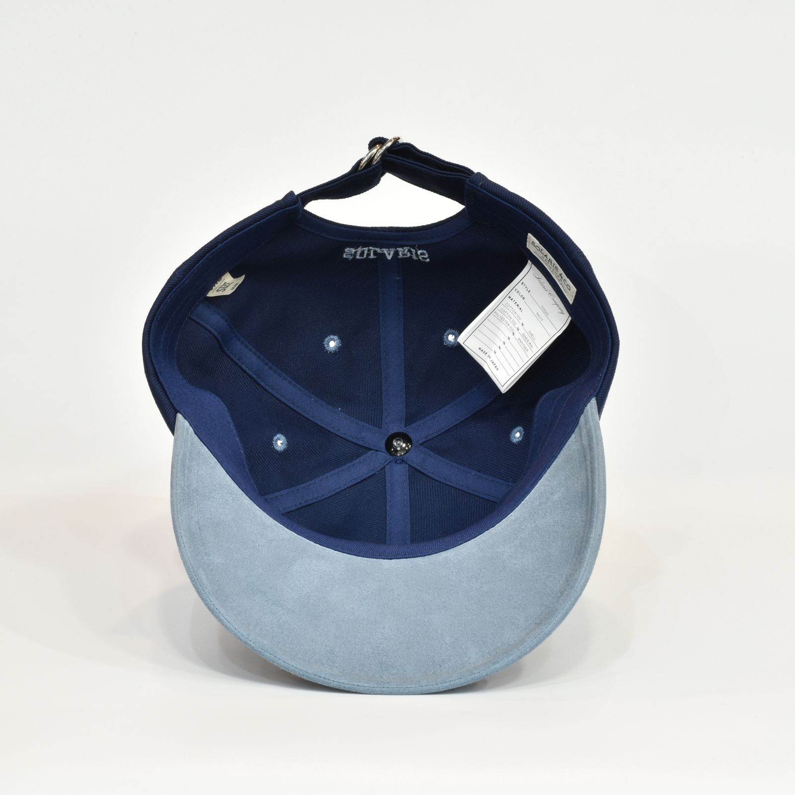 Saling Long Visor Cap "FANBOY" (NAVY)｜キャップ｜Y01010