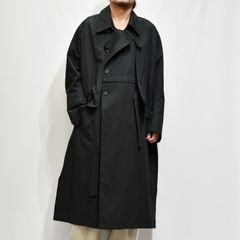 デタッチャブルトレンチコート / LB22SS-CO01-CL (BLACK)