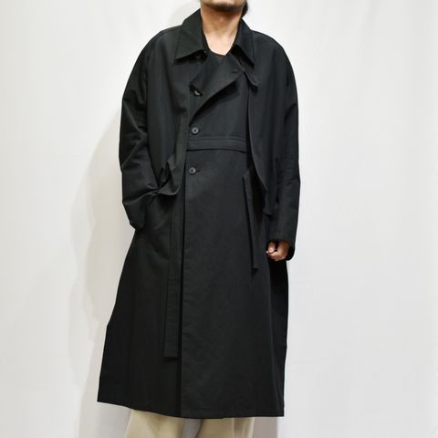 デタッチャブルトレンチコート / LB22SS-CO01-CL (BLACK)