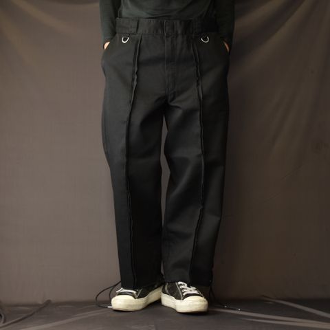 x DICKIES CLASSIC T/C 874 LACEUP TROUSERS (BK) / ディッキーズ コラボレーション レースアップ トラウザーズ
