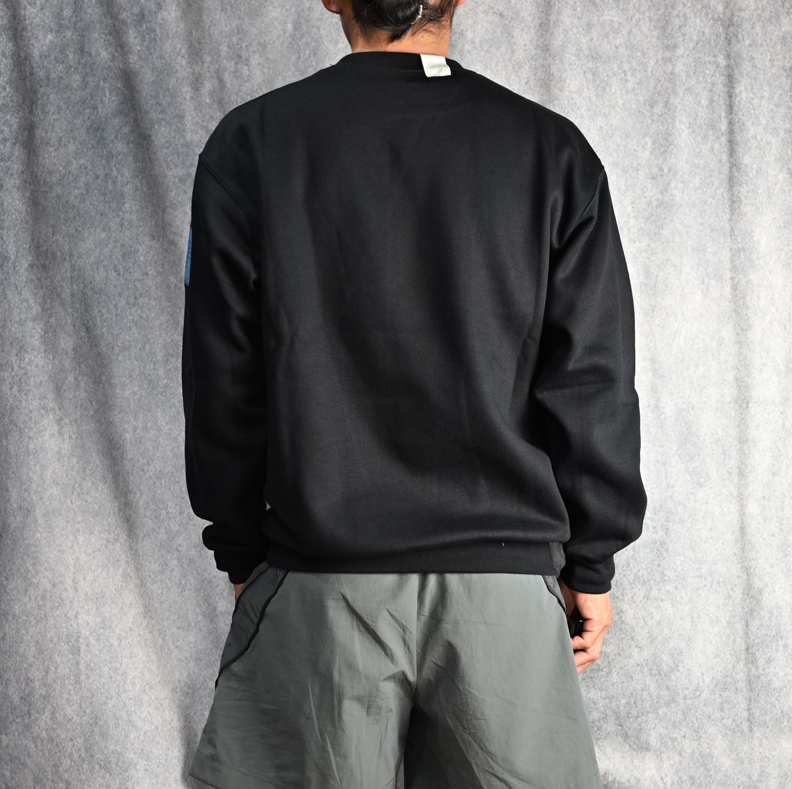 CREWNECK SWEARTSHIRT （BLACK） / スクルーネック スウェット （ブラック）