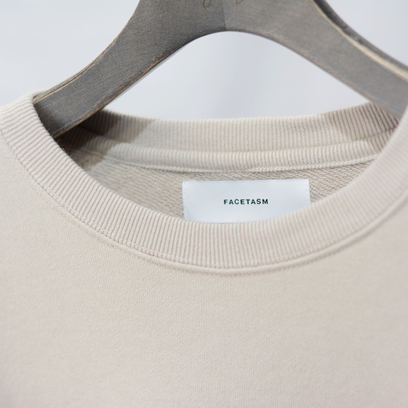 ZIPPER WAFFLE SWEAT "
