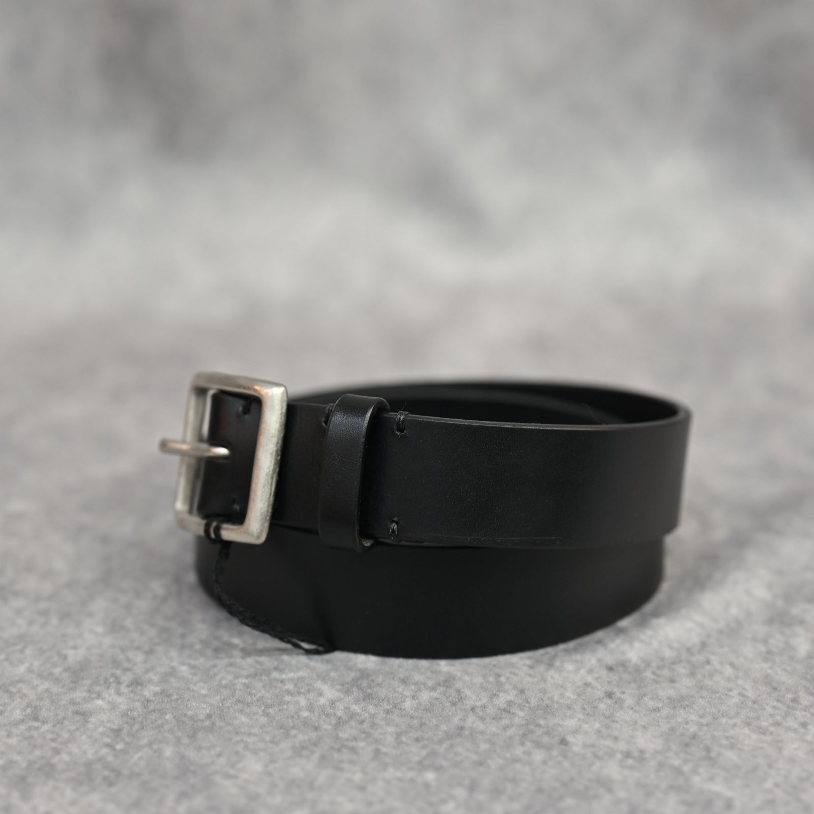 Leather Officer Belt （BLK） / レザー ベルト （ブラック） / LBT-017