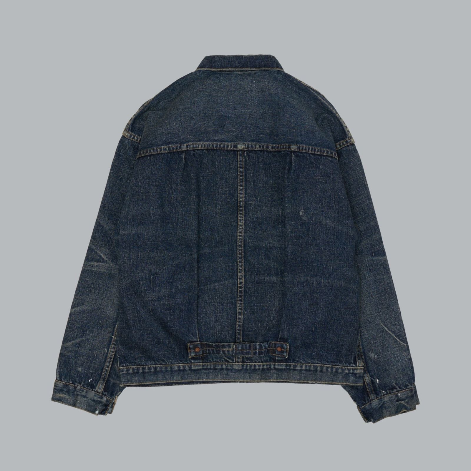#001 T-BACK DENIM JACKET （INDIGO） / デニムジャケット ファースト （インディゴ） 2026SSJK-YY-0001