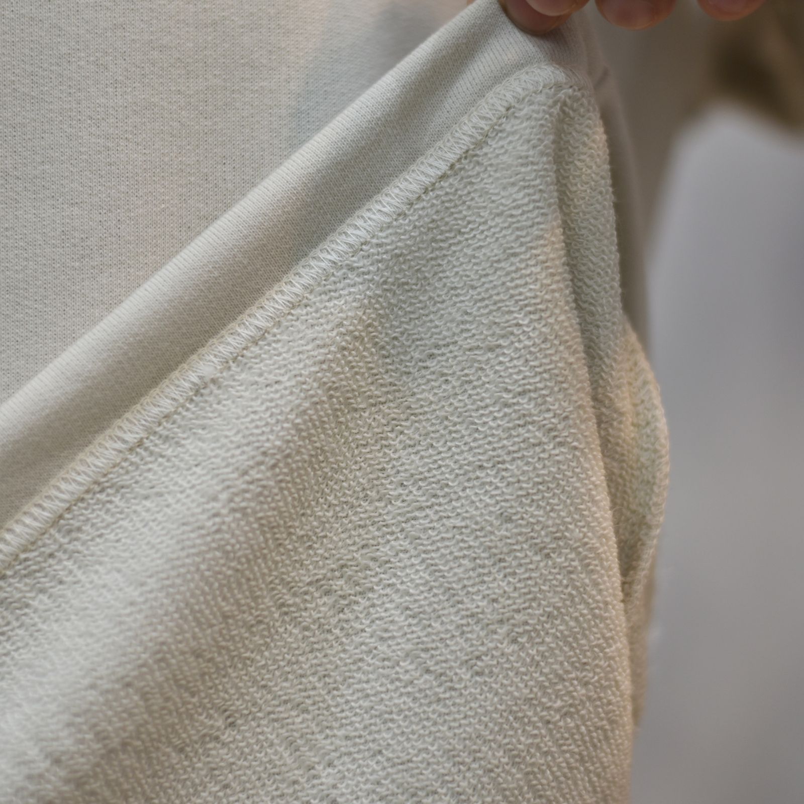 AEROKNOT® CALEE NATINAL LOGO DROP L/S TEE (GRAY)｜機能素材 エアロノット ロングスリーブ Tシャツ｜CL-25AW004