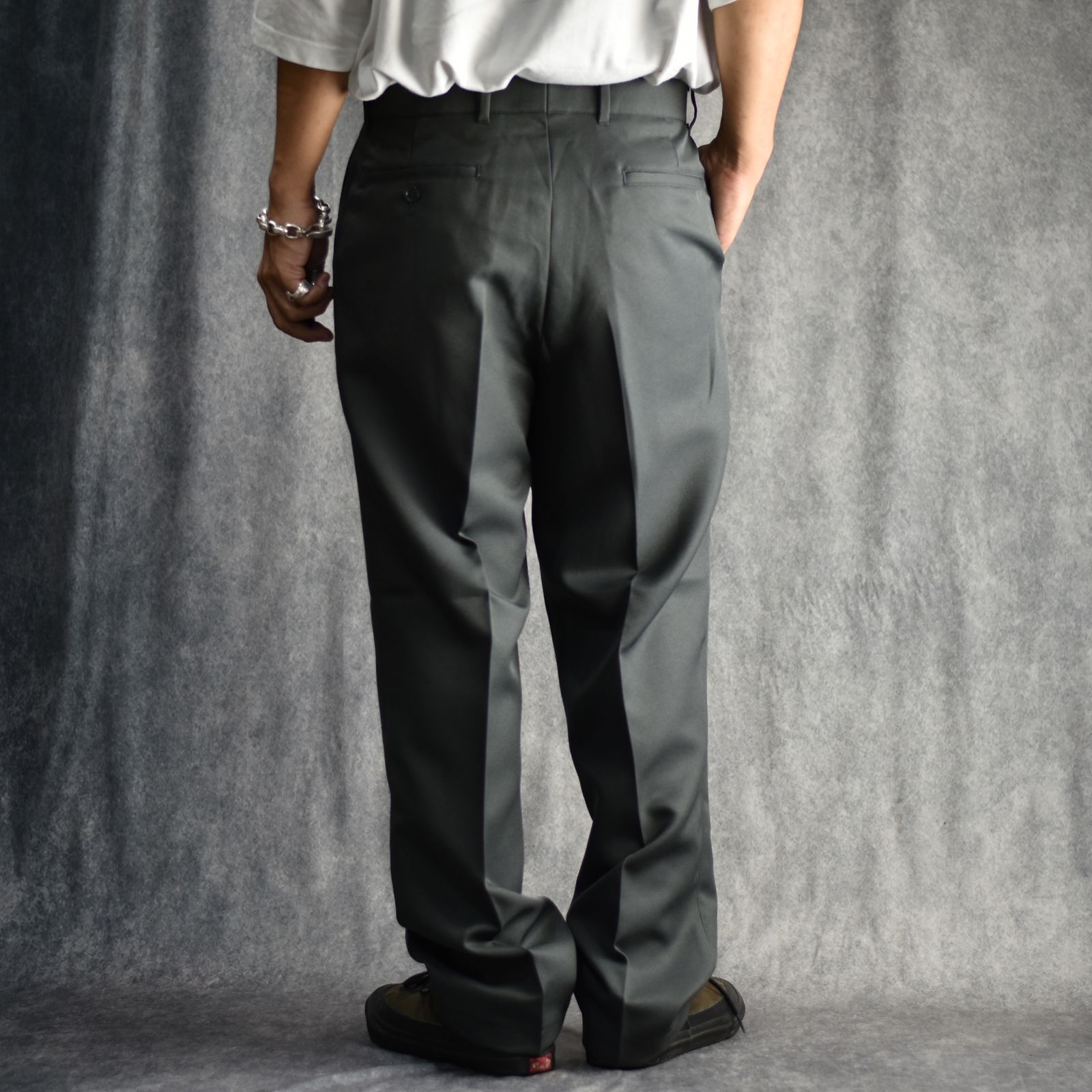 【売り切り御免！】 - CALEE VINTAGE (BROWN SLACKS ACTION REPRODUCT パンツ