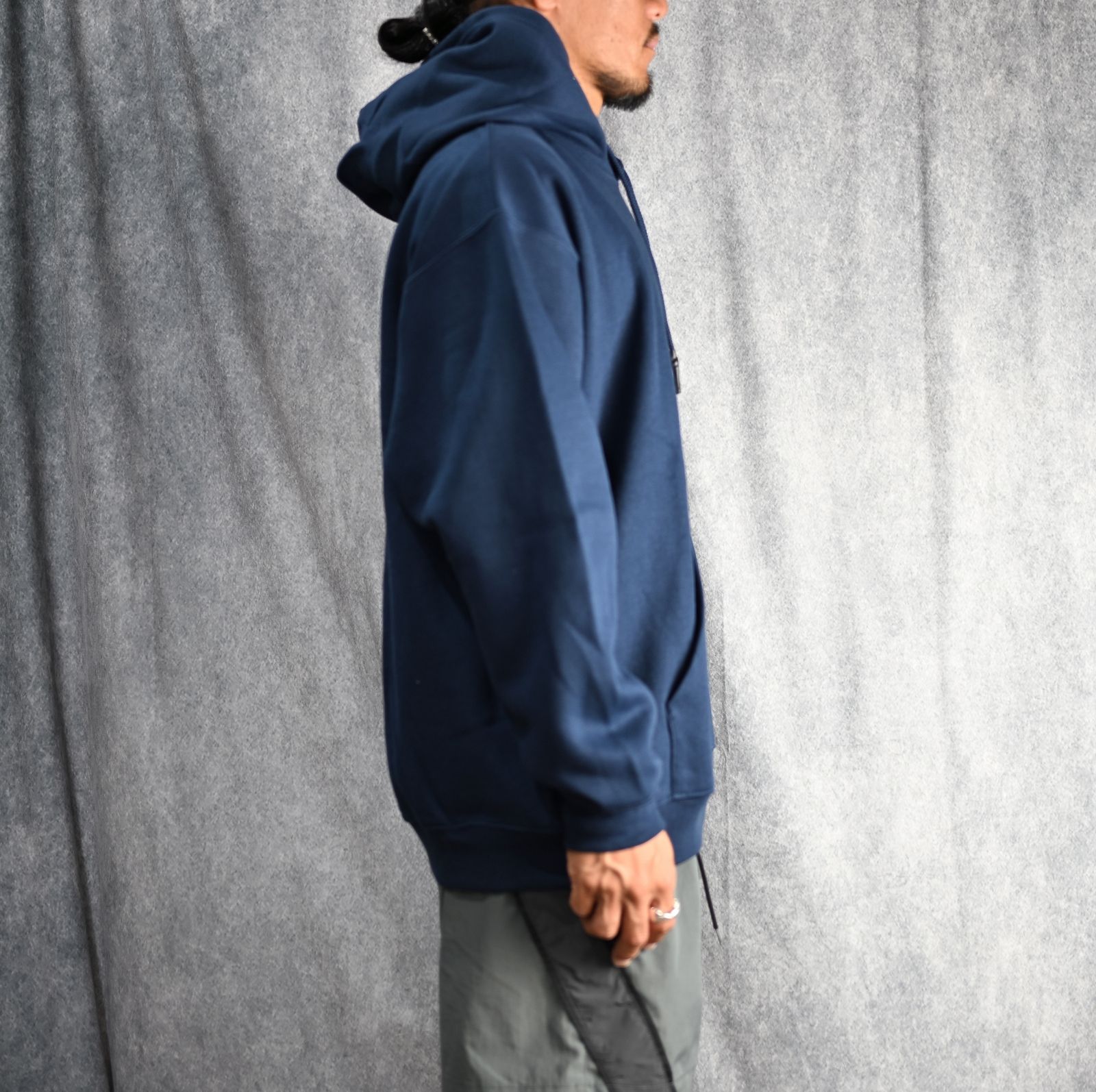 HOODED SWEATSHIRT （NAVY） / フーディー スウェット （ネイビー）