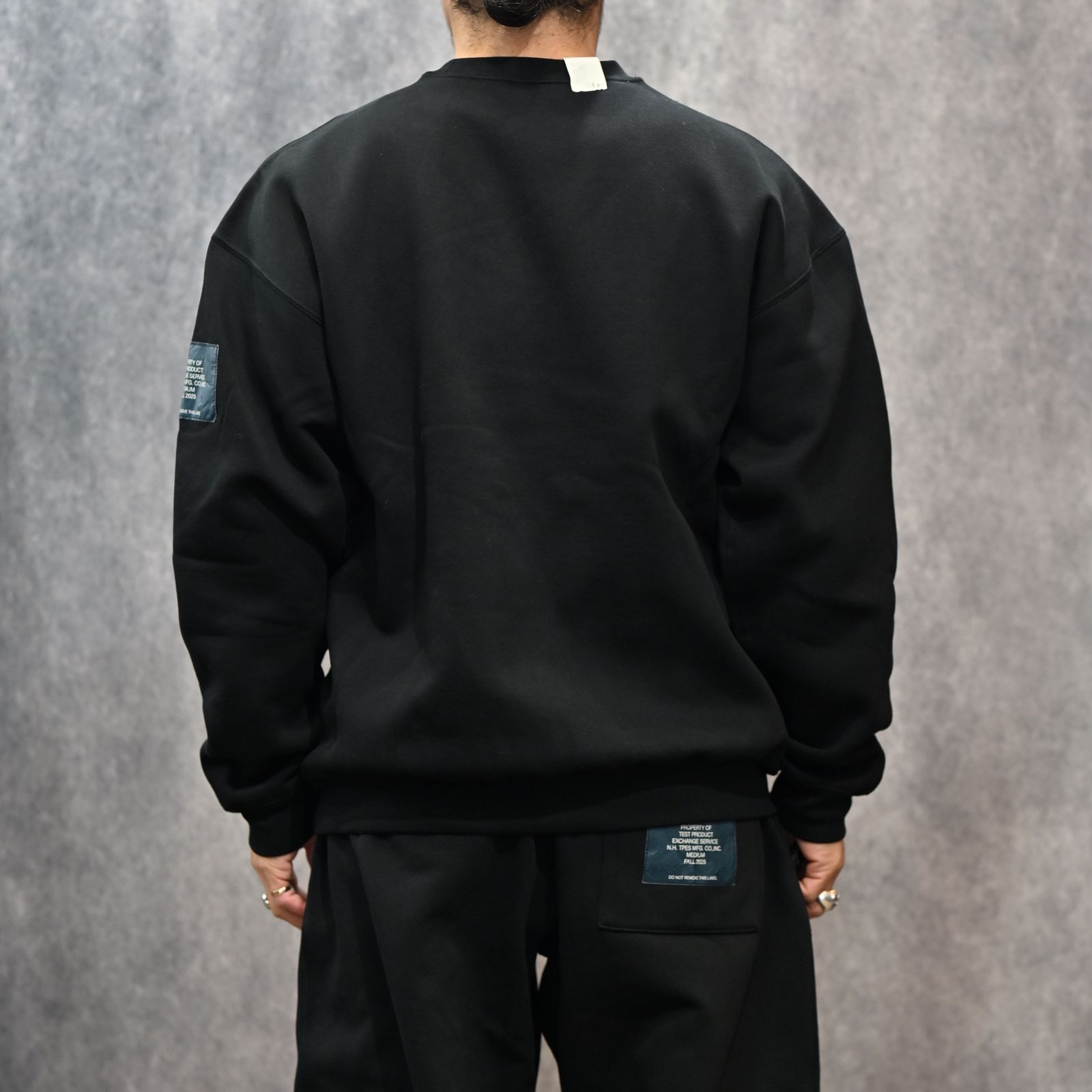 EXCHANGE SERVICE SWEAT SHIRT （BLACK） / エクスチェンジ スウェットトレーナー （ブラック） 9252-CS81