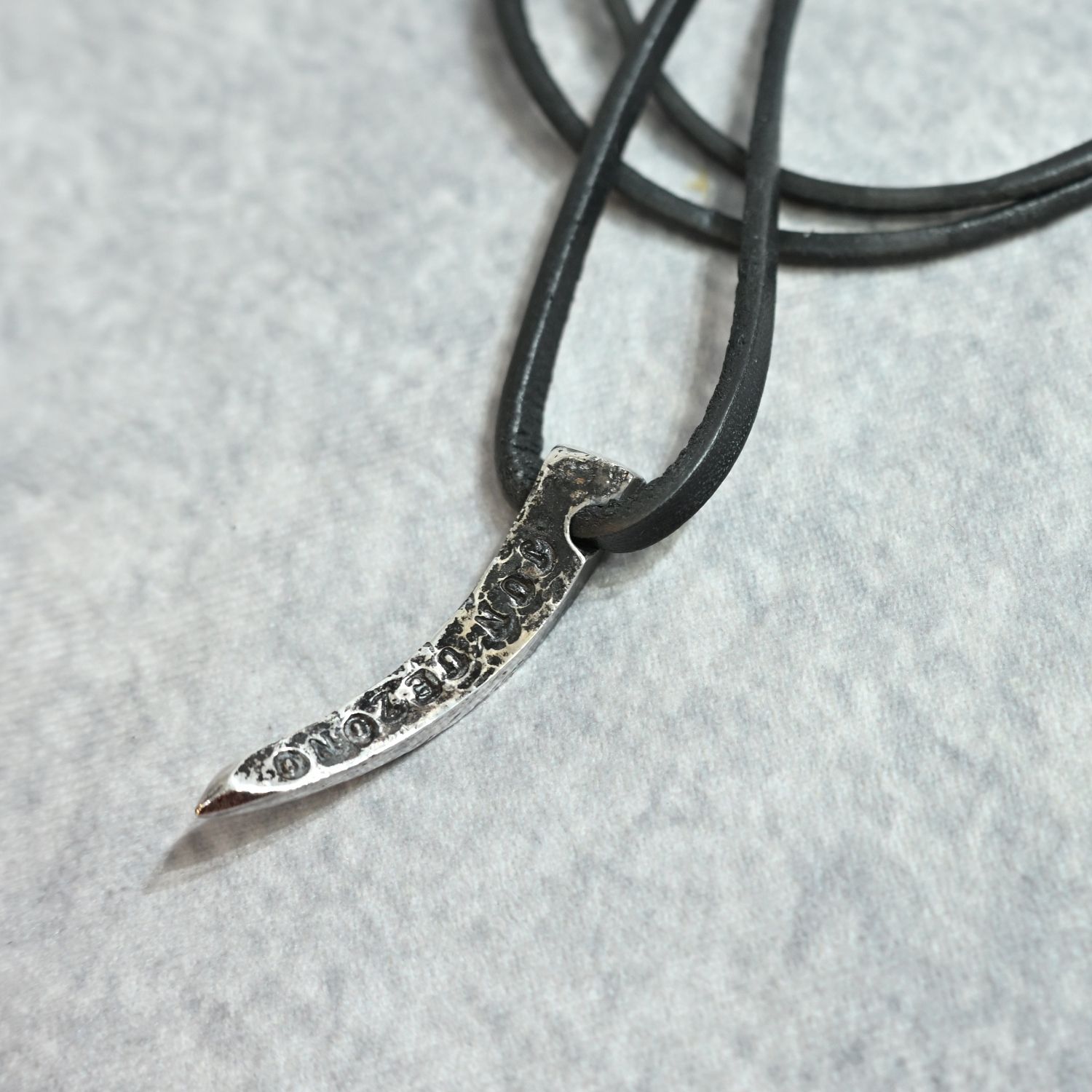 TALON TOP-04 + MARYAM HORSE LEATHER CORD｜ SILVERS 純銀