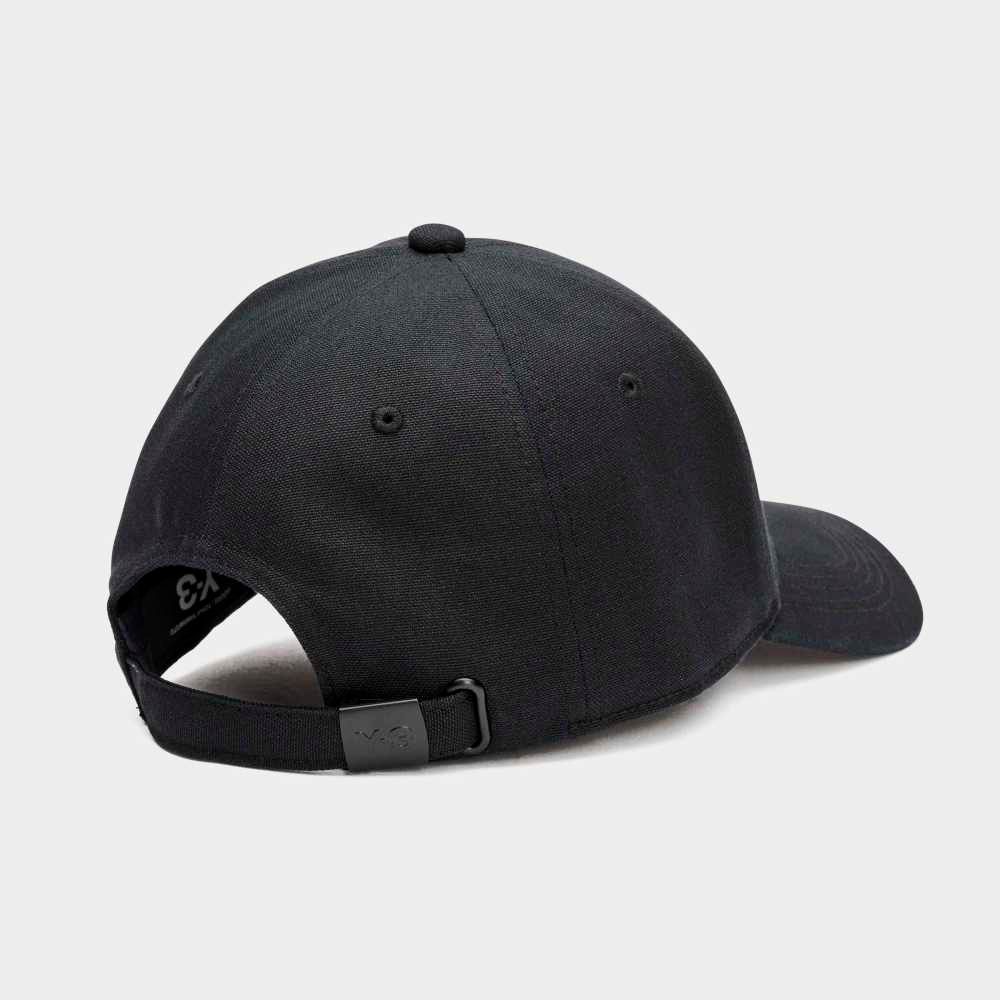 Y-3 LOGO CAP （BLACK × BLACK） / ロゴ刺繡 キャップ （ブラック × ブラック）｜KT0567