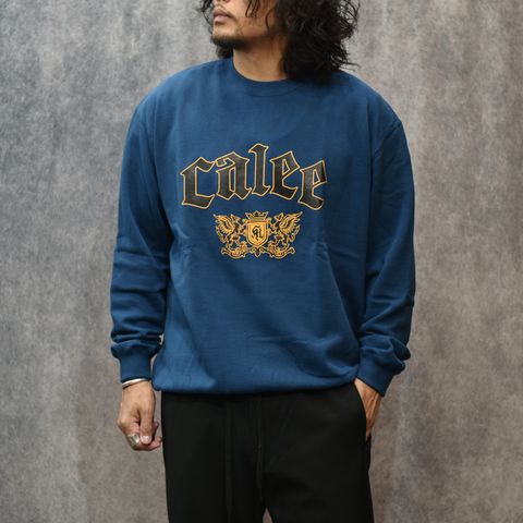 EMBLEM LOGO CREW NECK SW (NAVY)｜クルーネック スウェット トレーナー｜CL-25AW014