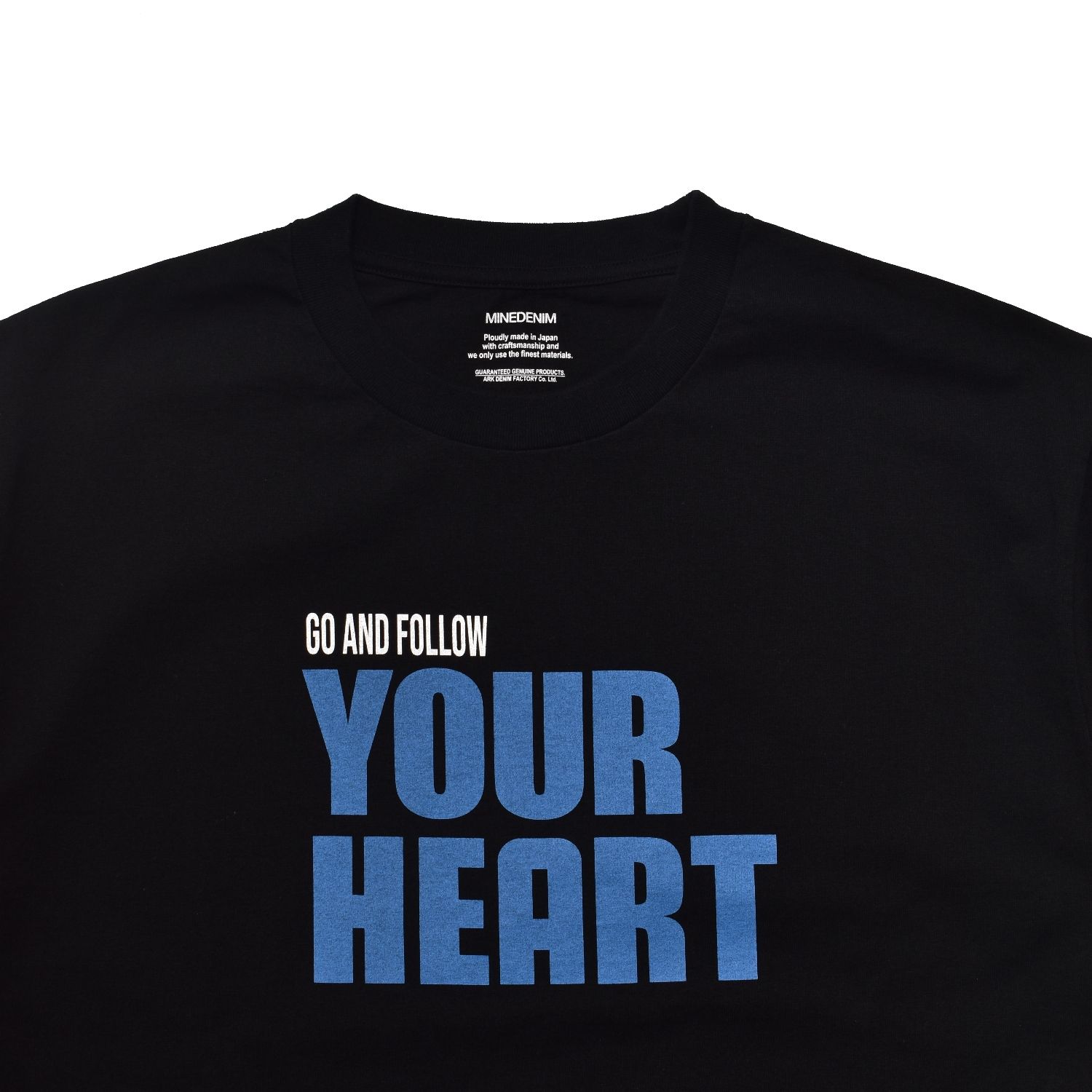 Go And Follow Your Tee （BLK） ｜プリントTシャツ (ブラック)｜2604-4003