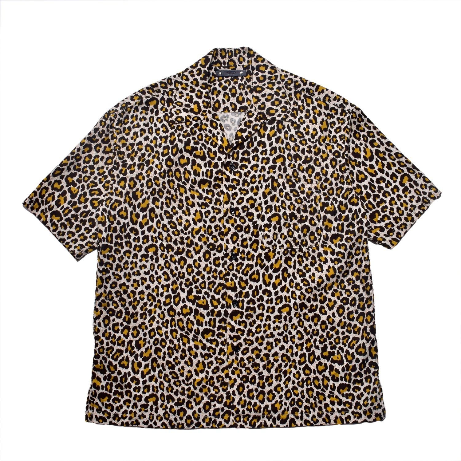 Leopard Print Flannel S.S Open Collar SH （BRT） ｜レオパード オープンカラーシャツ (レオパード)｜2604-5003