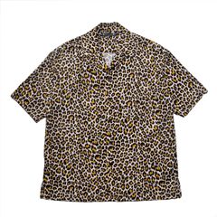 Leopard Print Flannel S.S Open Collar SH （BRT） ｜レオパード オープンカラーシャツ (レオパード)｜2604-5003