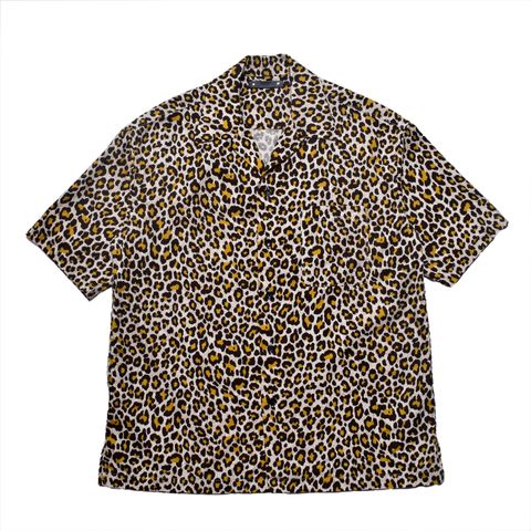Leopard Print Flannel S.S Open Collar SH （BRT） ｜レオパード オープンカラーシャツ (レオパード)｜2604-5003