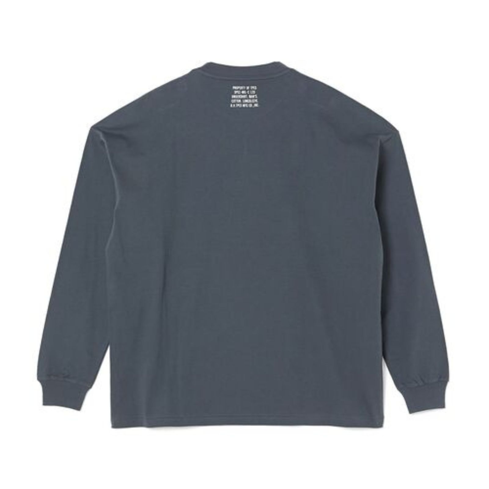 EXCHANGE SERVICE TOPS T-SHIRT （MIX GRAY）｜ロングスリーブTシャツ パックT｜9252-CS12-014