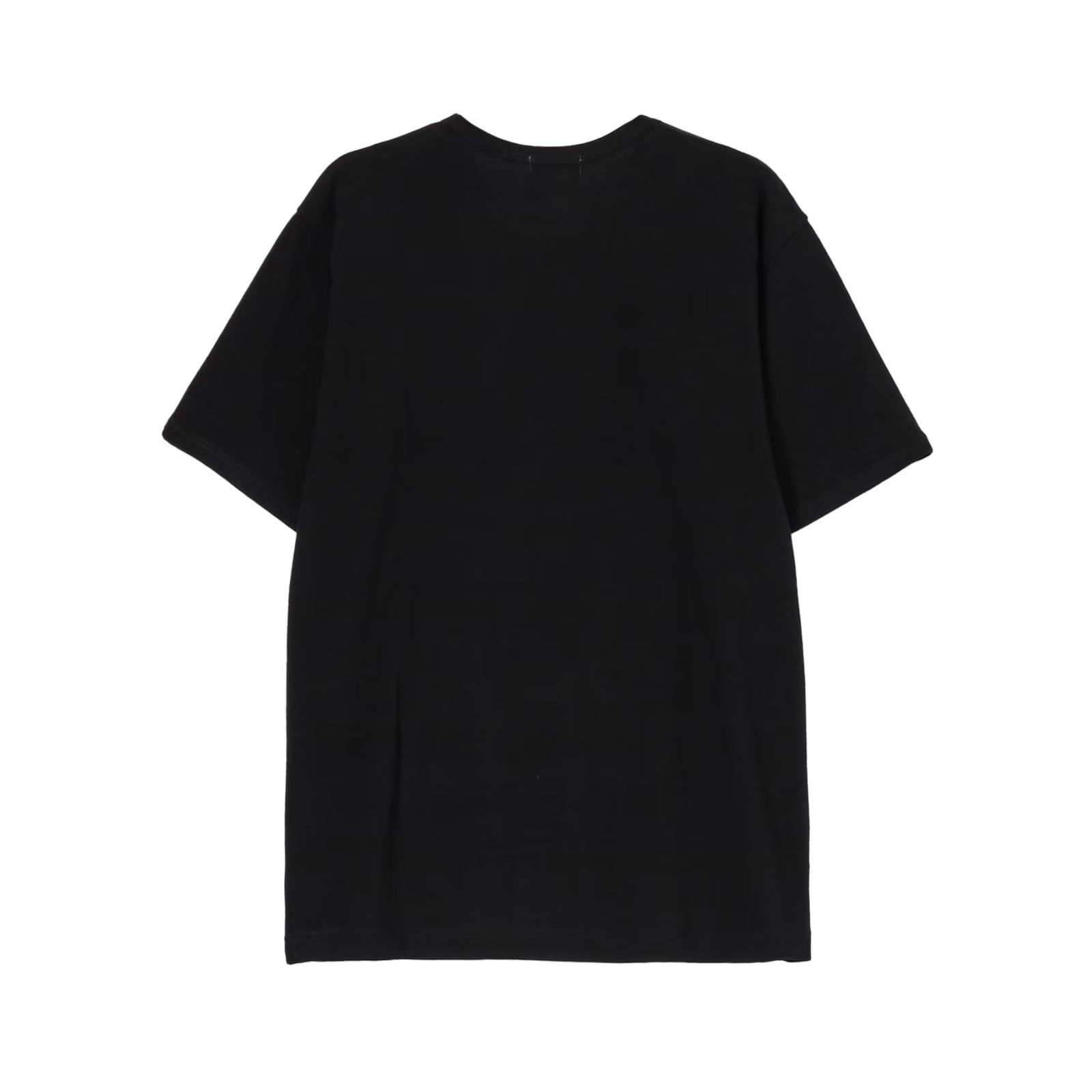 30/- COTTON SINGLE JERSEY ROUND NECK HALF SLEEVE （BLACK） カットソー （ブラック） HO-T02-070-4