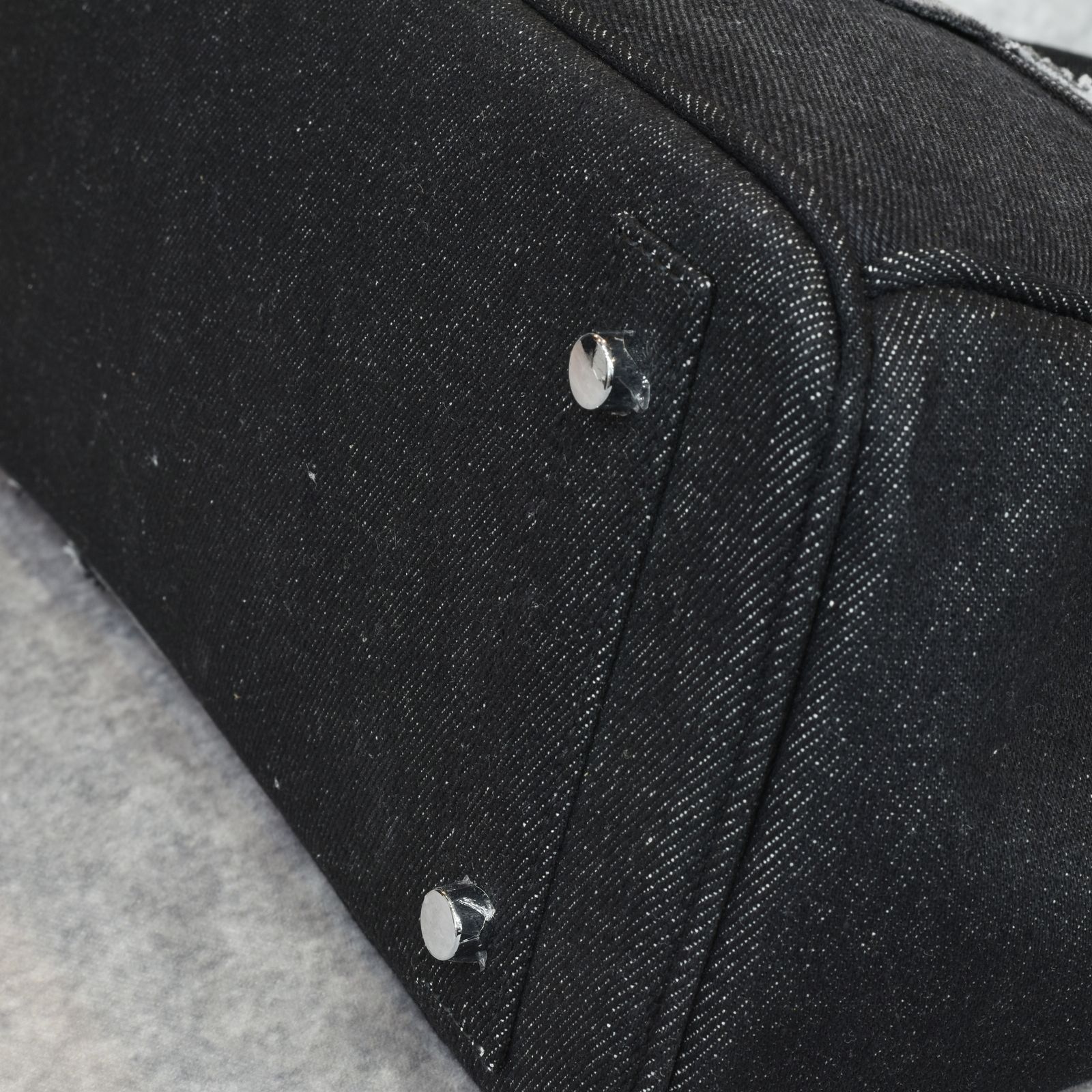 TRAVEL BAG  (MULTI BLACK DENIM) | ハンドバッグ