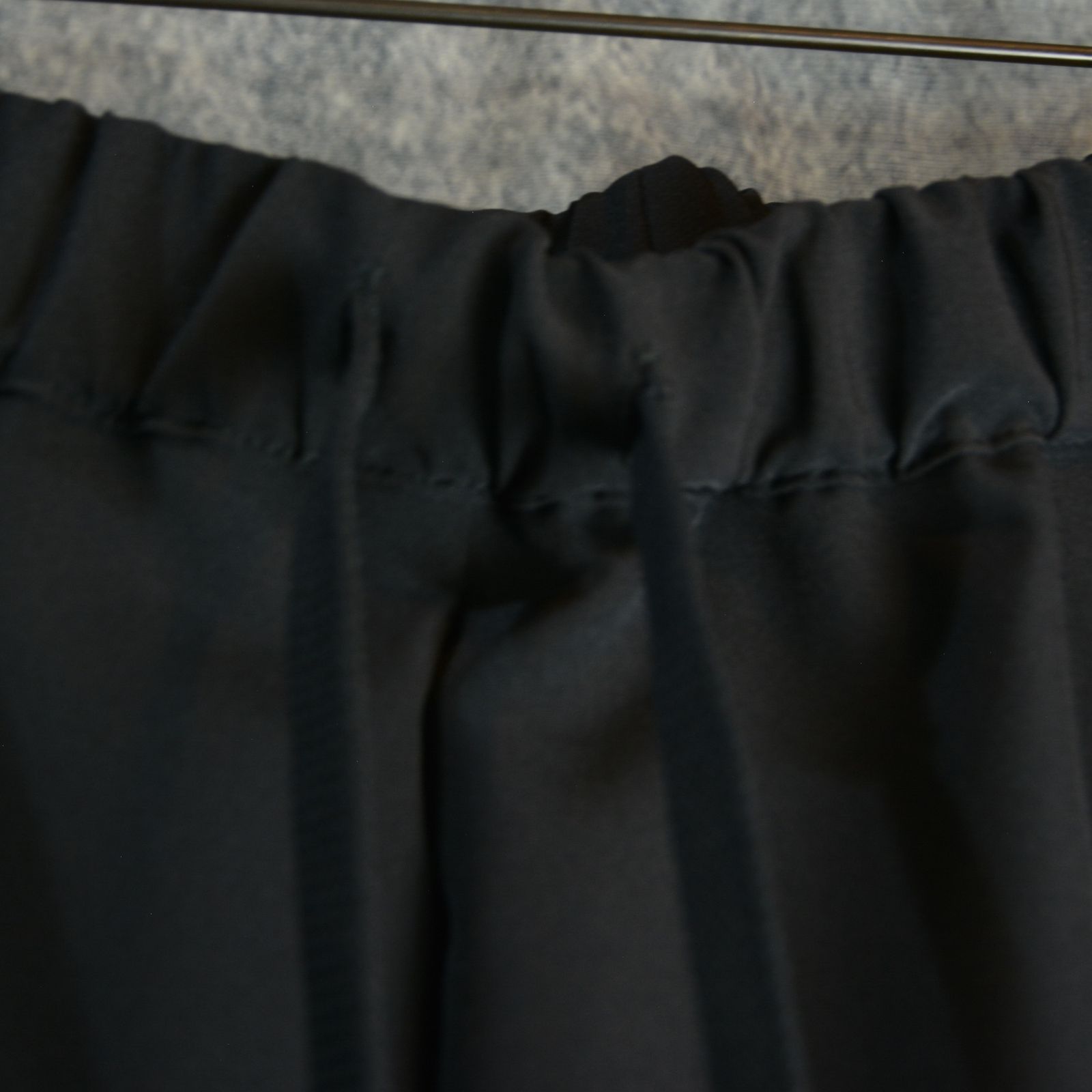 ポリエステルストレッチ イージショーツ (BLACK)