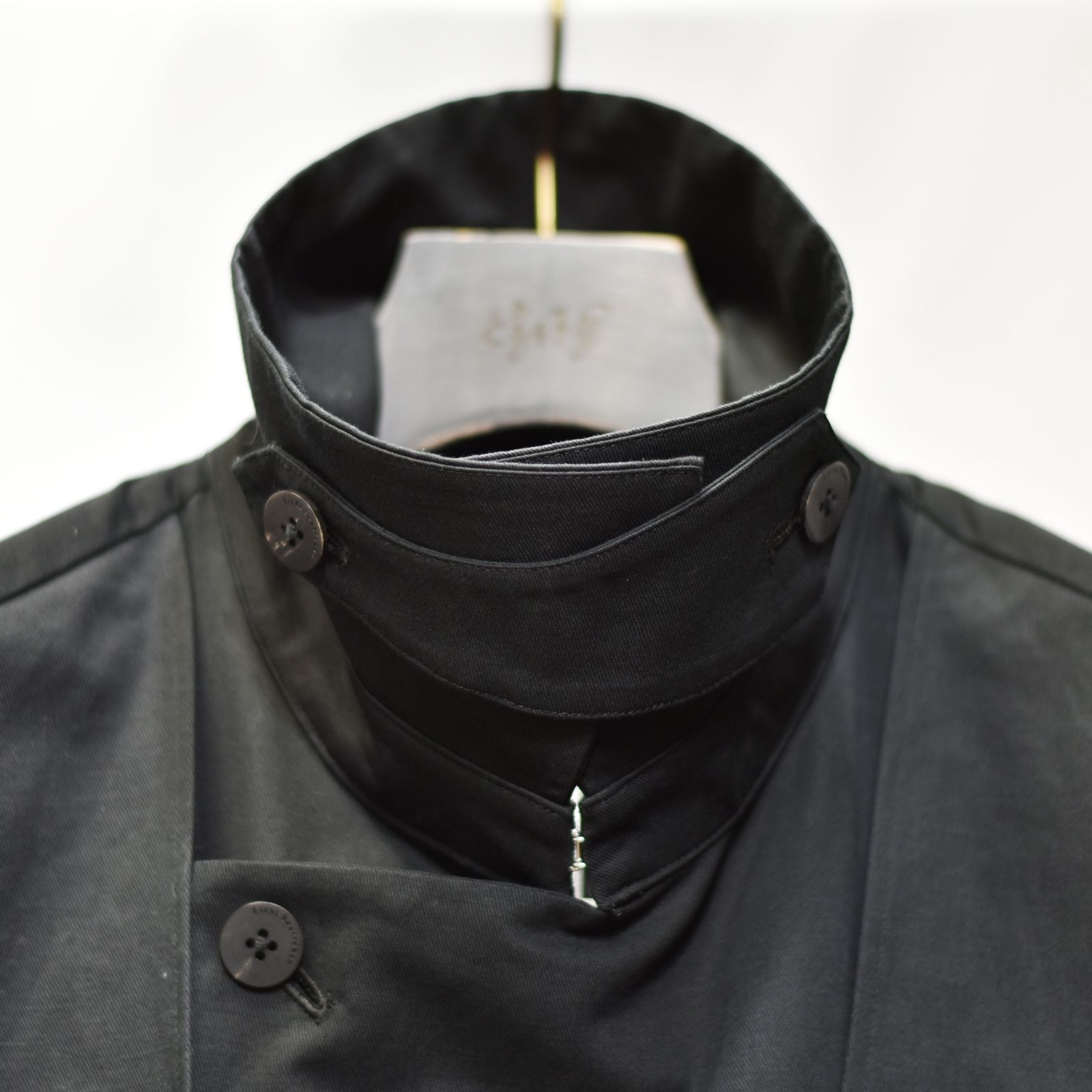 デタッチャブルトレンチコート / LB22SS-CO01-CL (BLACK)