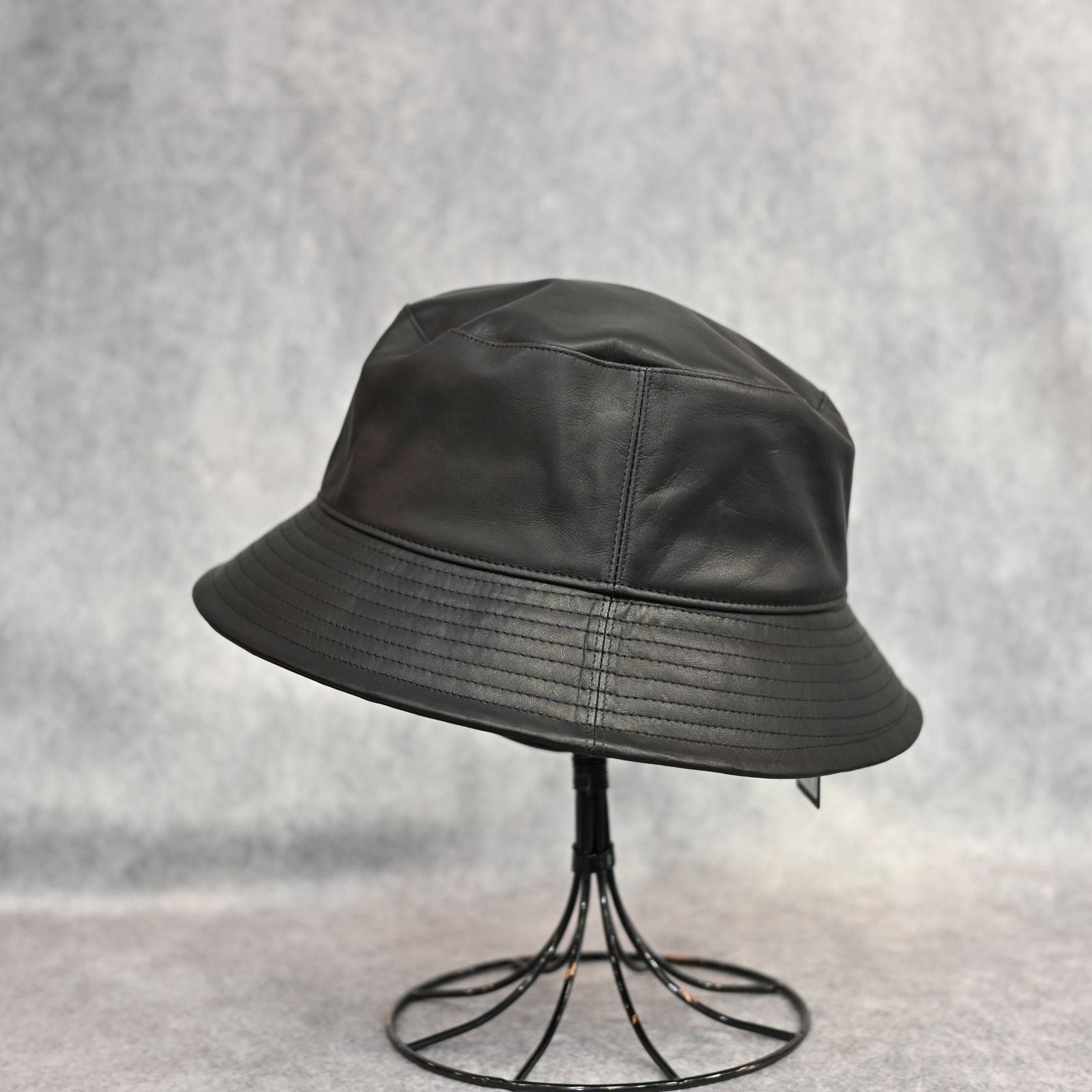 Furniture Leather バケットハット （BLACK / ブラック）