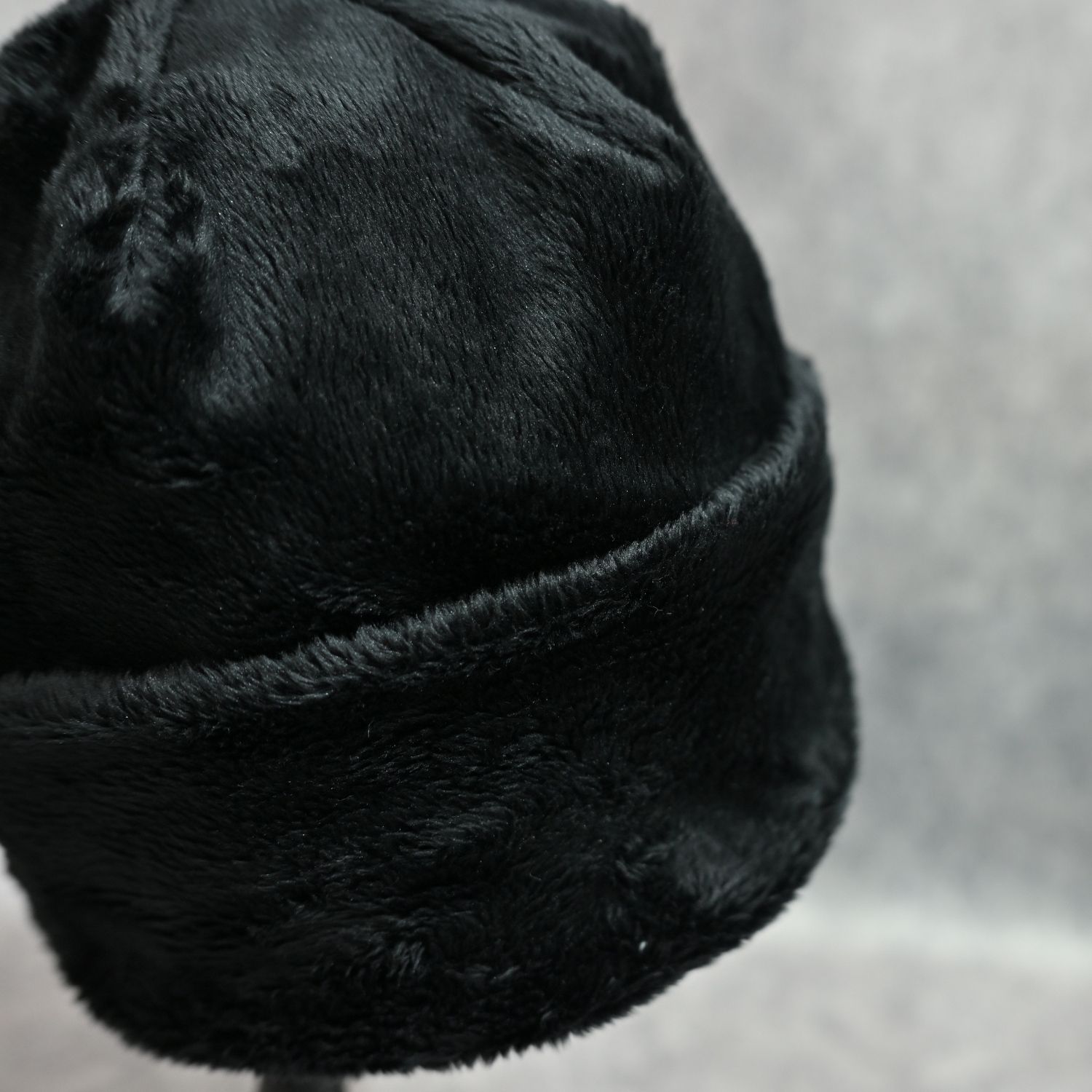 Y's × New Era MICRO FUR CUFF KNIT （Black）｜マイクロファー カーフニット｜YV-H25-995-3