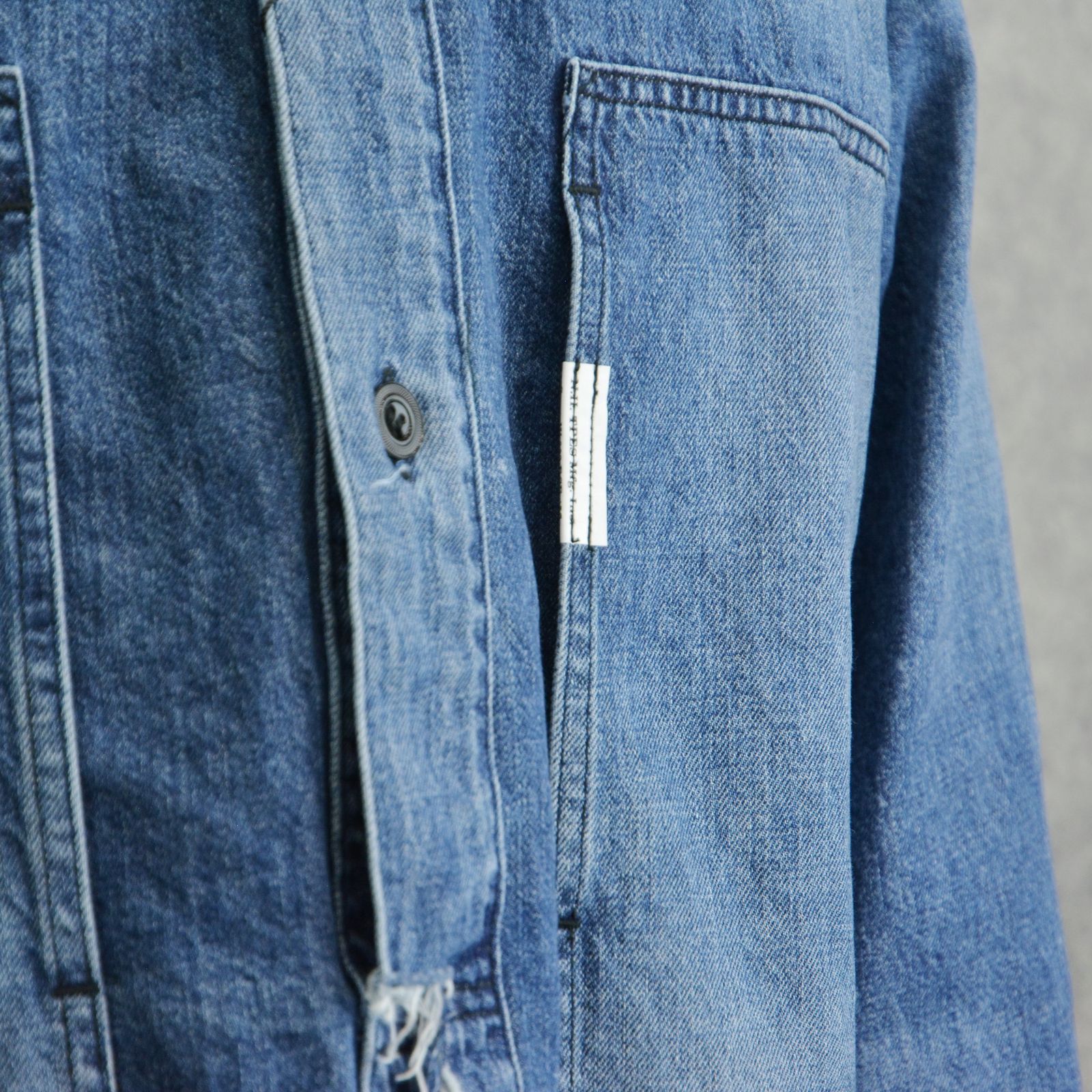 SHIRT BLOUSON （BLUE） / シャツブルゾン （ブルー） / 9251-BL08-007