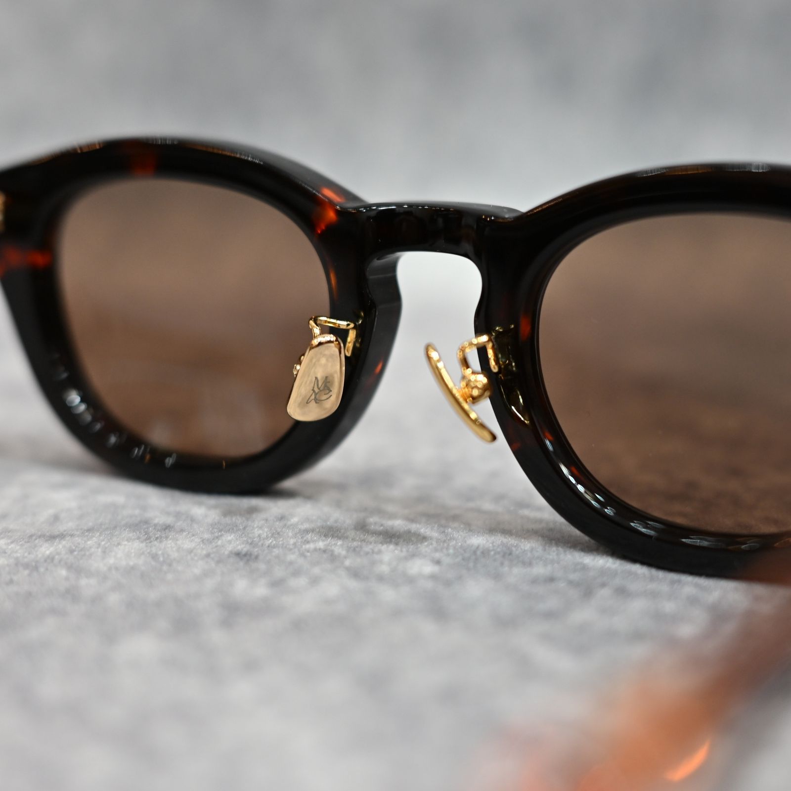 THE LINE × CASABLANCA サングラス タイプ 2 （BROWN×L.GRAY / ブラウン×ライトグレー） CAS-02