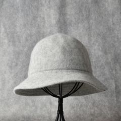 Angora Wool Bell Hat "BOYZ" (GRAY) / アンゴラウール ベル型ハット