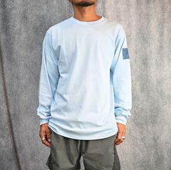 LONG SLEEVE T-SHIRT （L.BU） / ロングスリーブ TEE （ライトブルー）