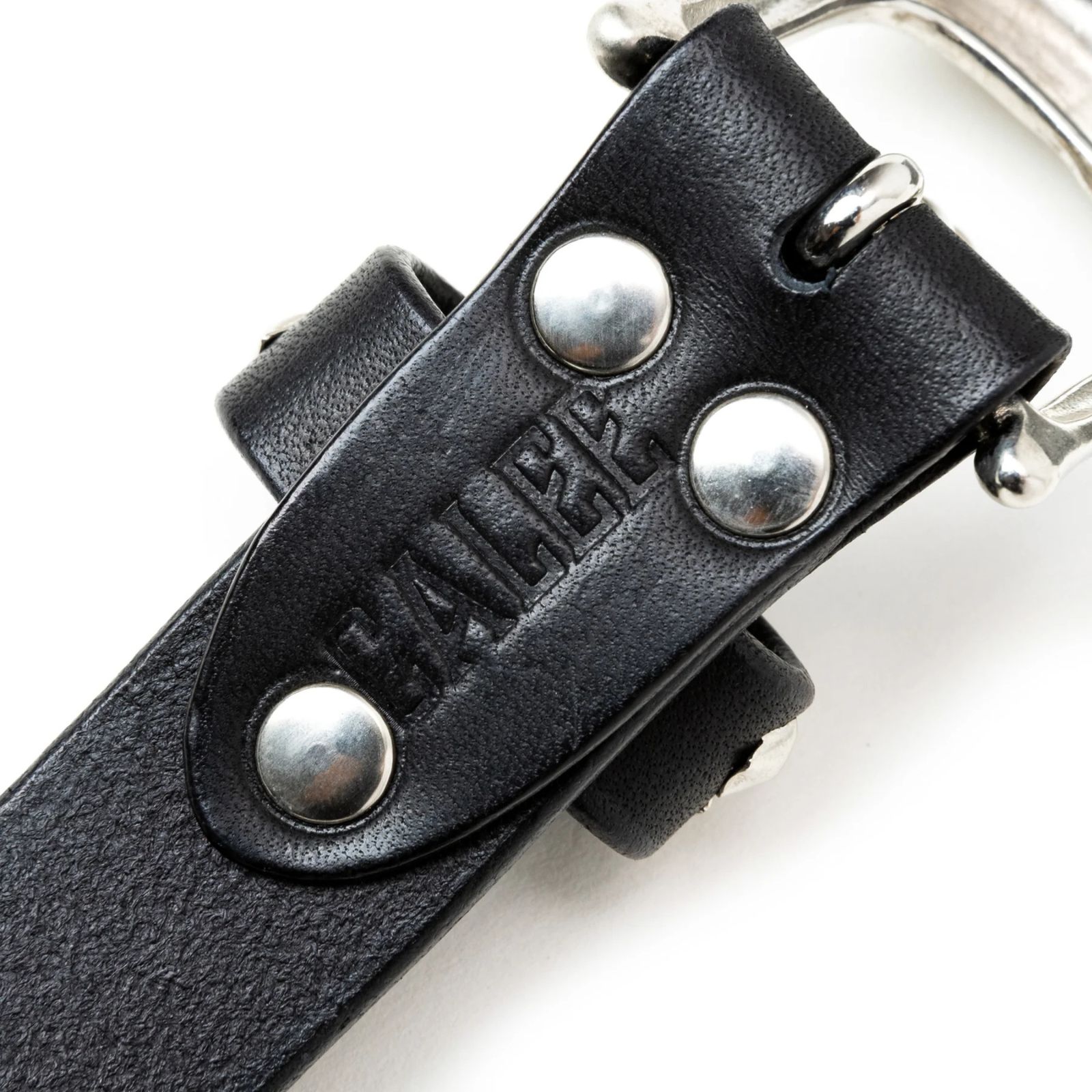 STUDS LEATHER NARROW BELT ＜TYPE B＞ (BLACK) / スタッズ レザー ナローベルト