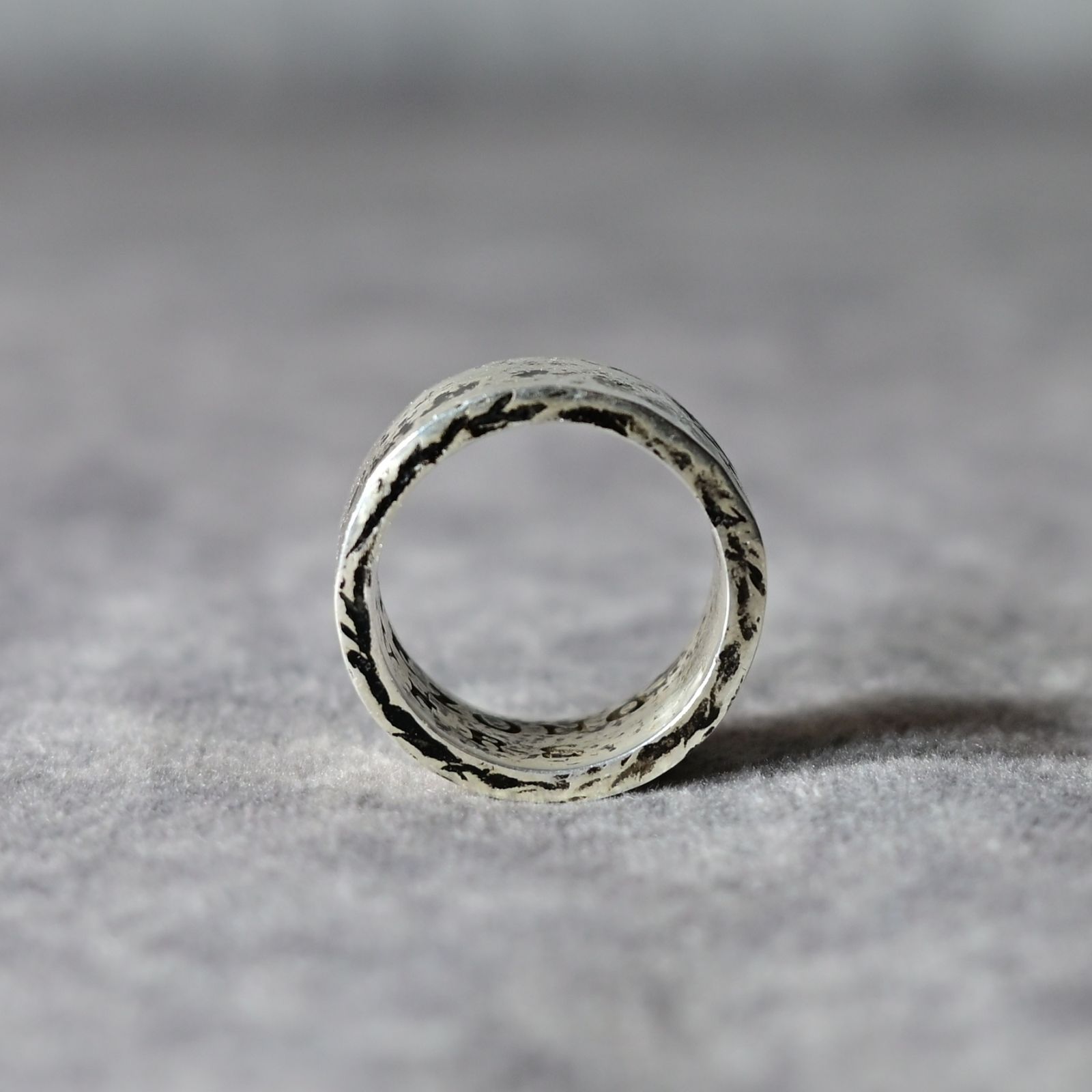 STRAIGHT RING MID （19号）｜ SILVERS 純銀