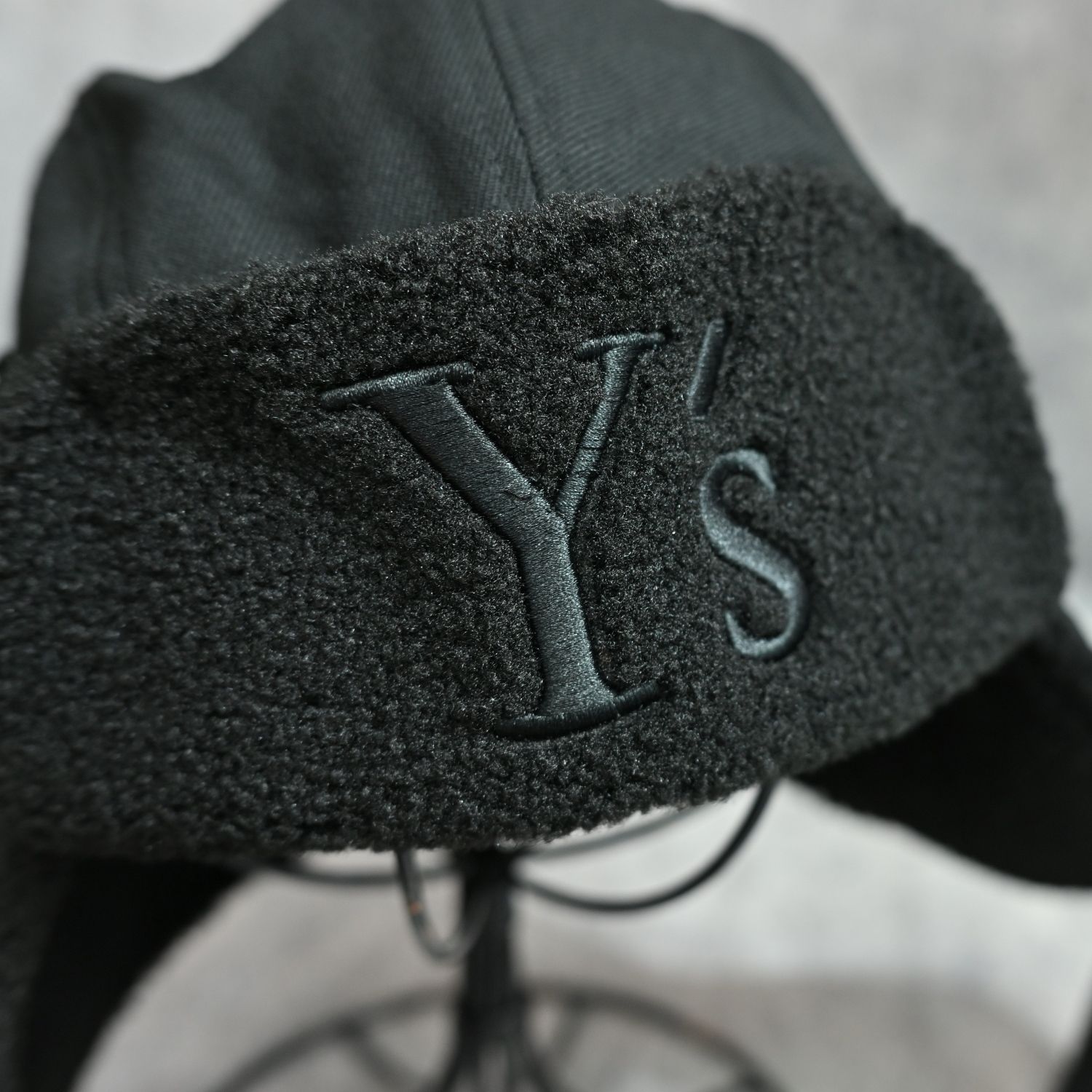 Y's × New Era TRAPPER （Black）｜トラッパー｜YYV-H24-195-1