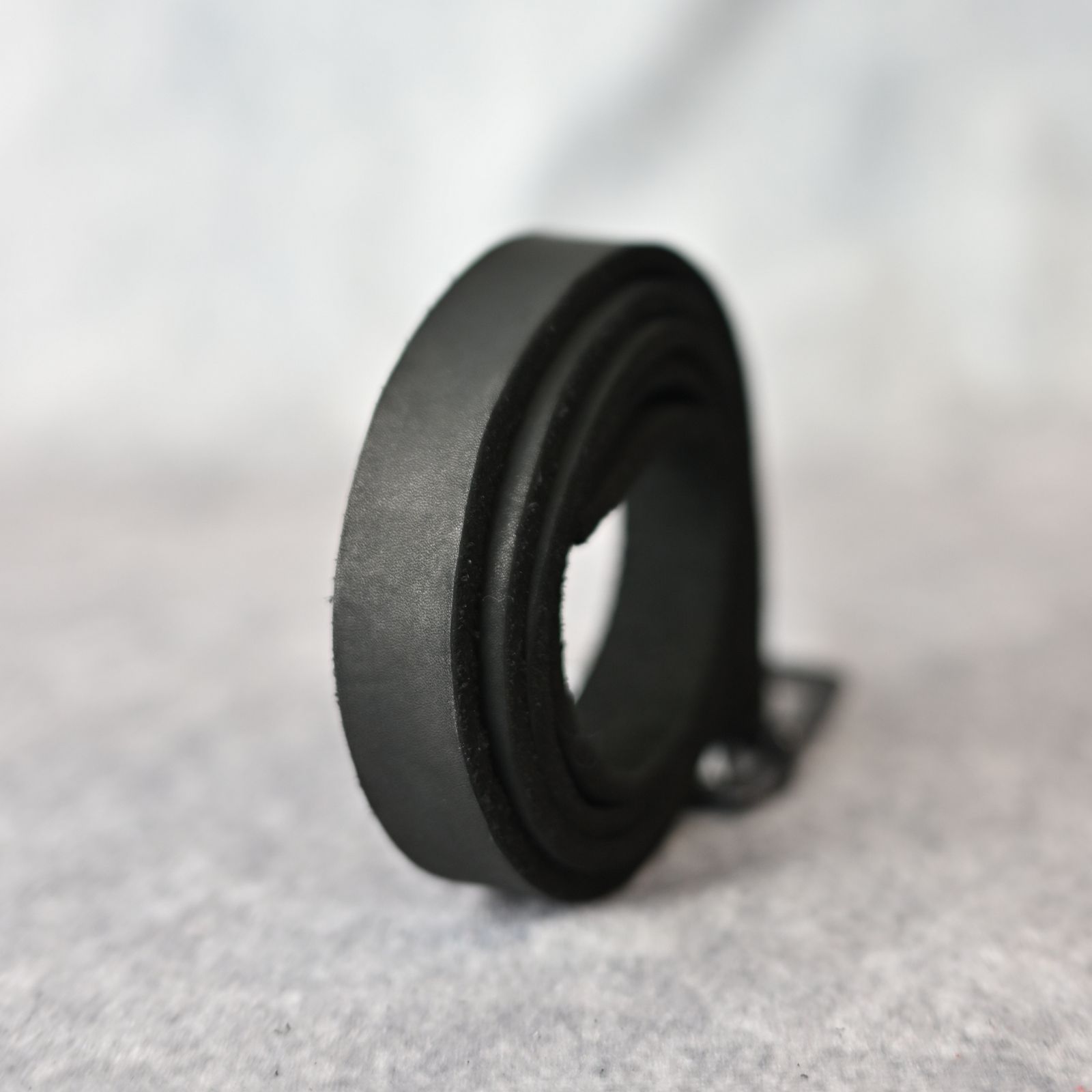 ダブルショルダー製品染め 25㎜ベルト （BLACK / ブラック） 318-36
