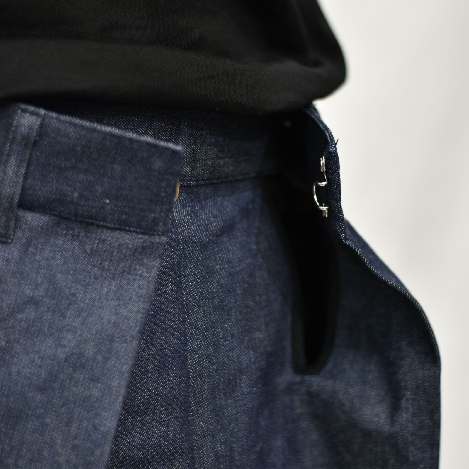 JOHNLAWRENCESULLIVAN - RIGID DENIM WIDE PANTS