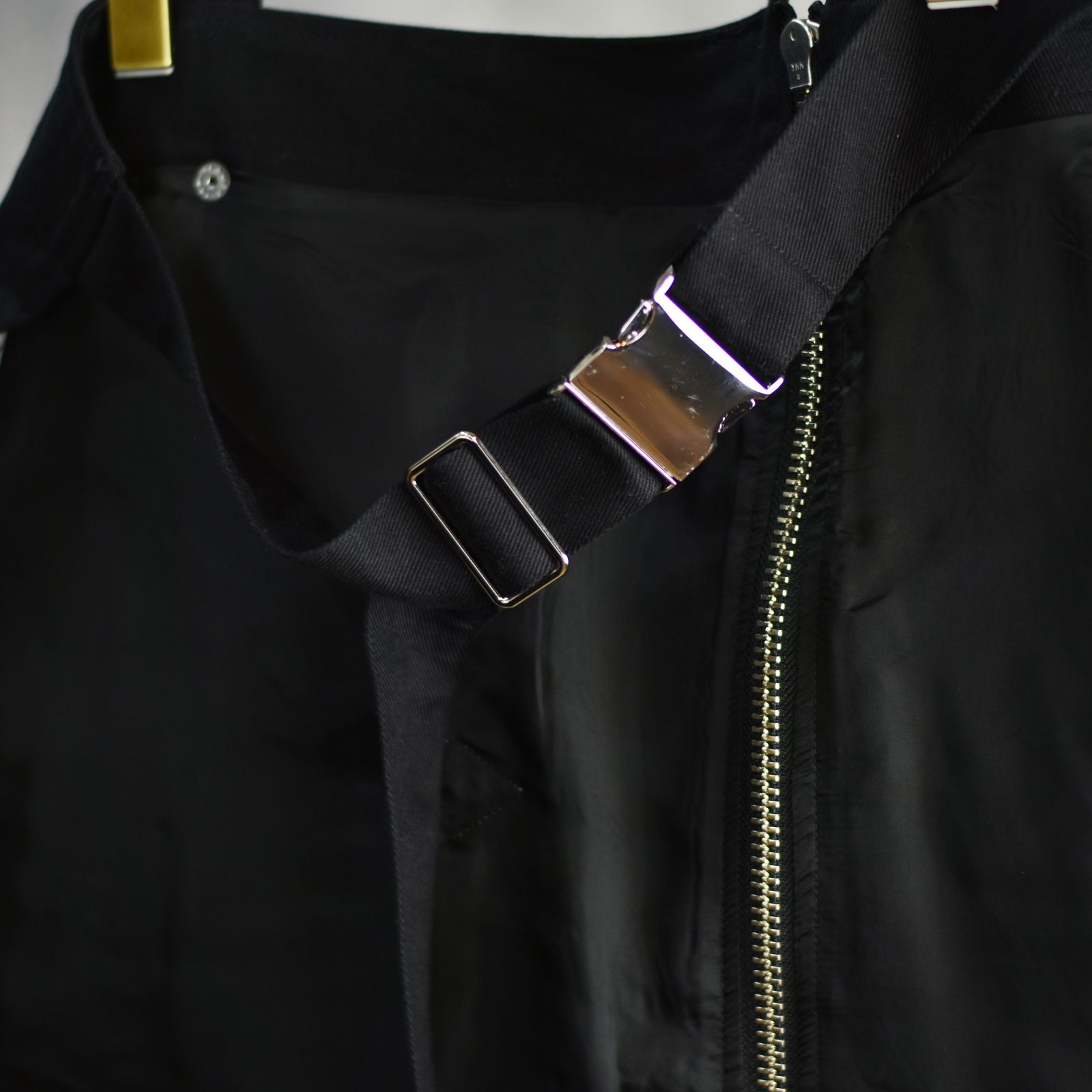 COTTON BIKER APRON (BK) / バイカー エプロン 巻きスカート ボディバッグ