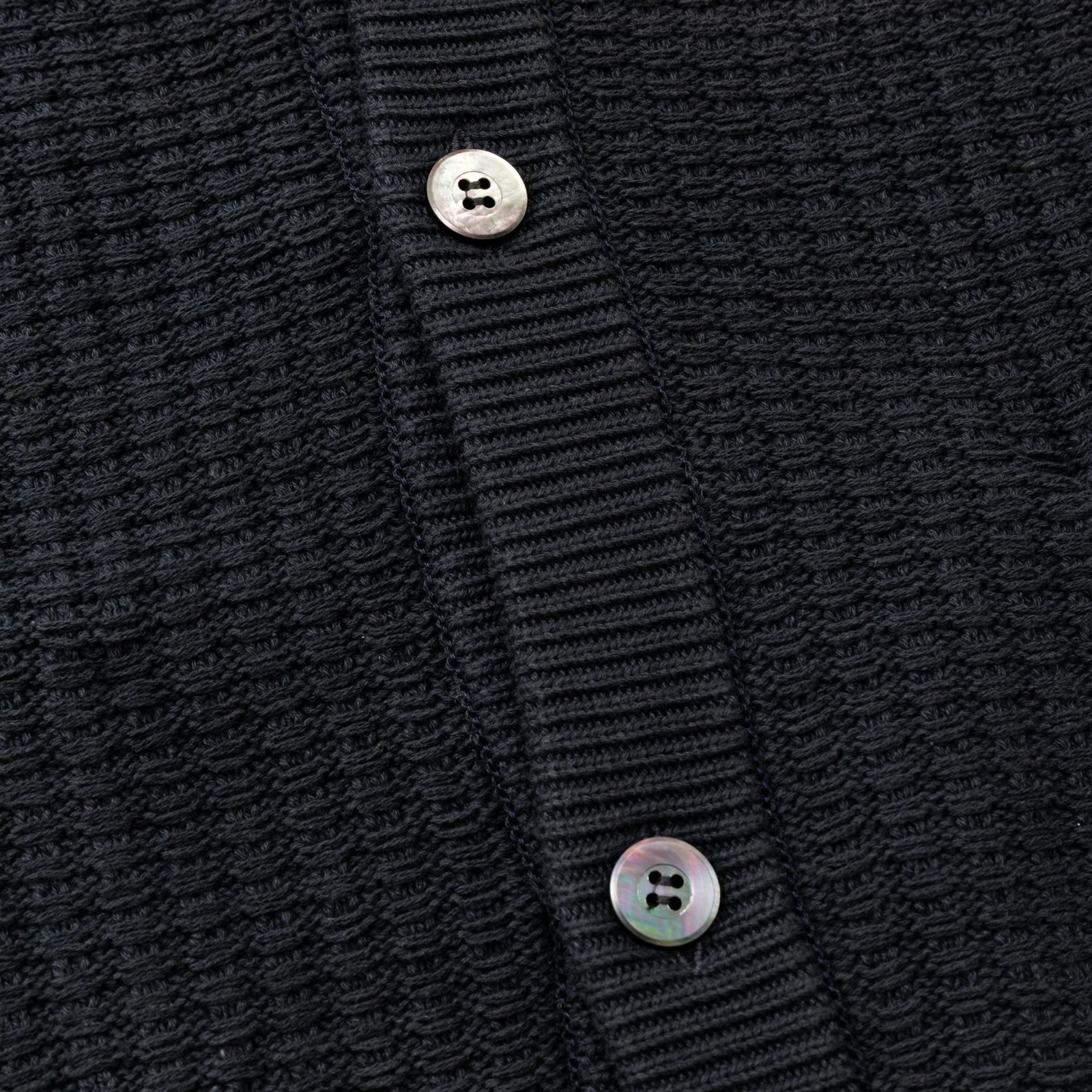 ×EYYA KNIT BIG WAFFLE KNIT CARDIGAN (INK BLACK)｜× エイヤ ワッフル ニット カーディガン｜CL-26SS001EYYA