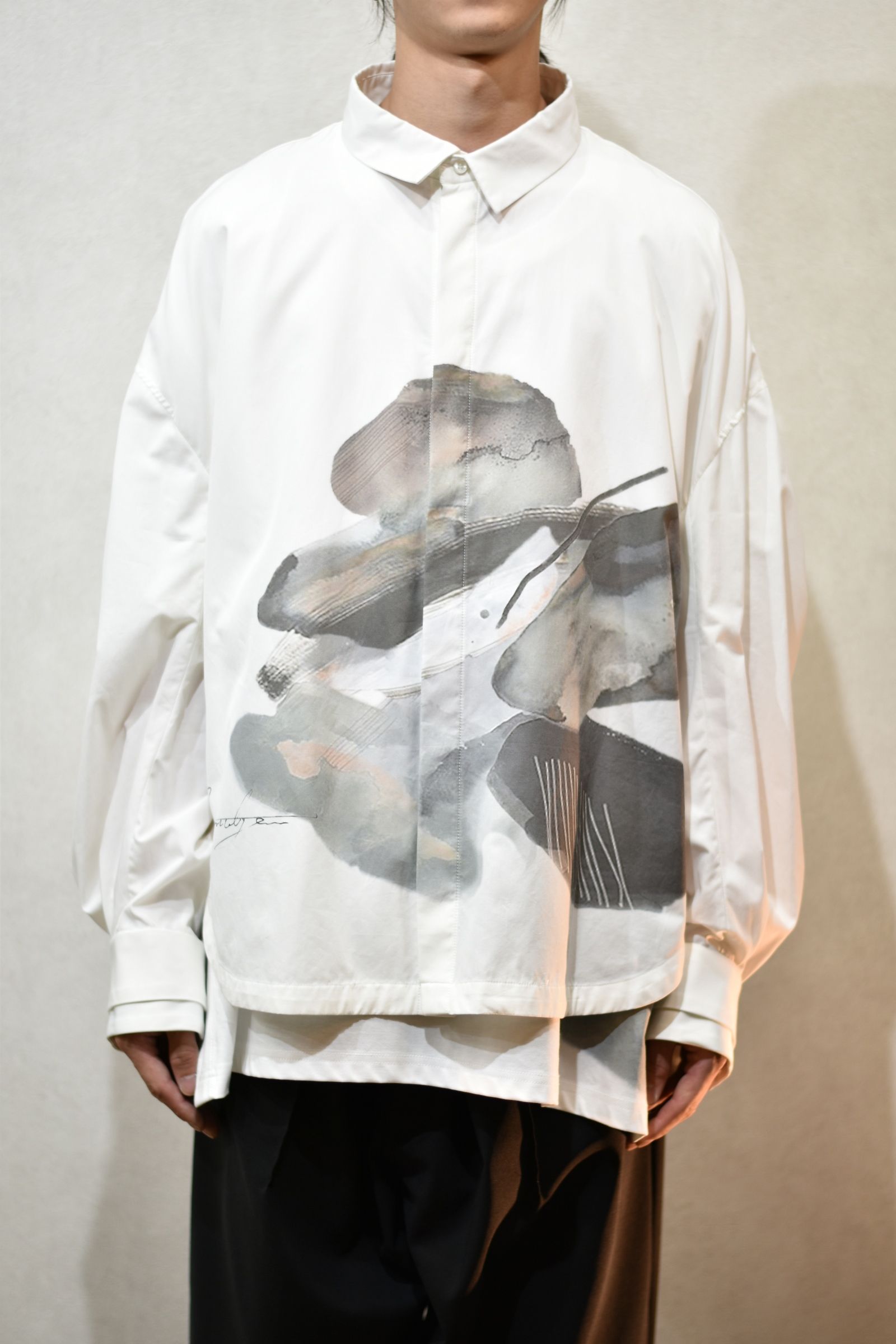 ルーズシャツ / LB22SS-SH02-PR (WHITE)