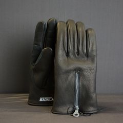 ディアスキン モーターサイクル ショートグローブ （BLACK / ブラック）