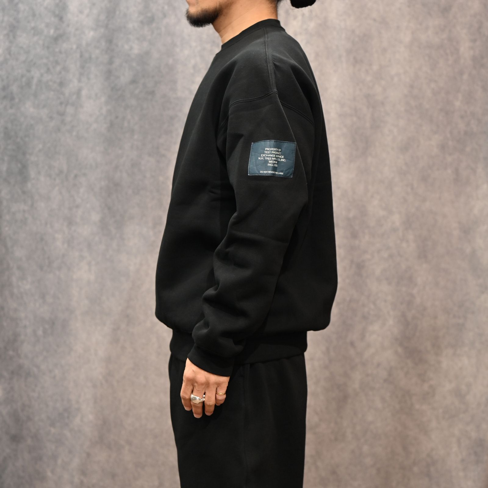 EXCHANGE SERVICE SWEAT SHIRT （BLACK） / エクスチェンジ スウェットトレーナー （ブラック） 9252-CS81