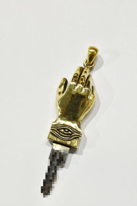 【受注商品】 カスタムキー / PLEASE SHAKE HANDS (BRASS)