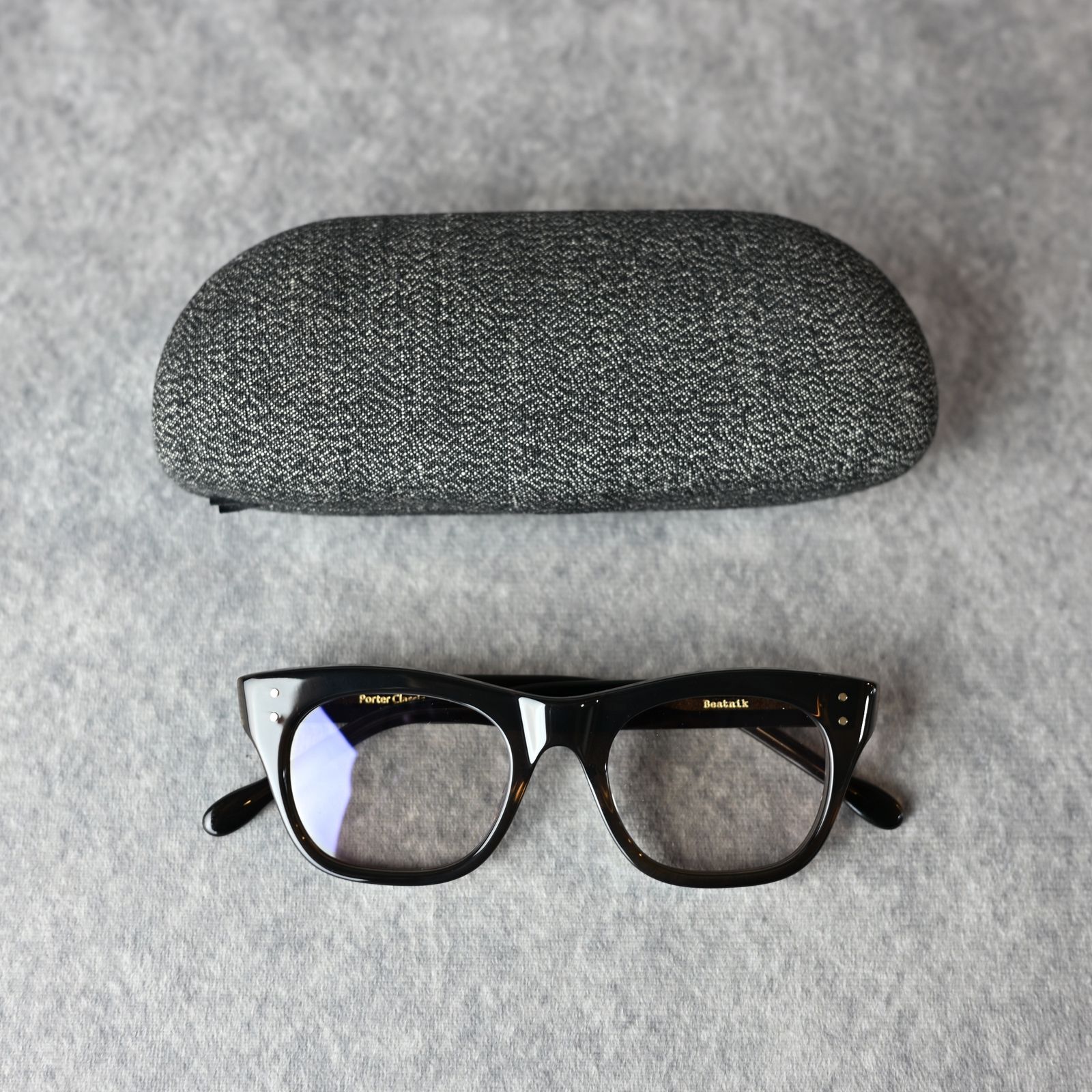 × 金子眼鏡 SUNGLASSES BEATNIK (BROWN) -  サングラス （ブラウン）